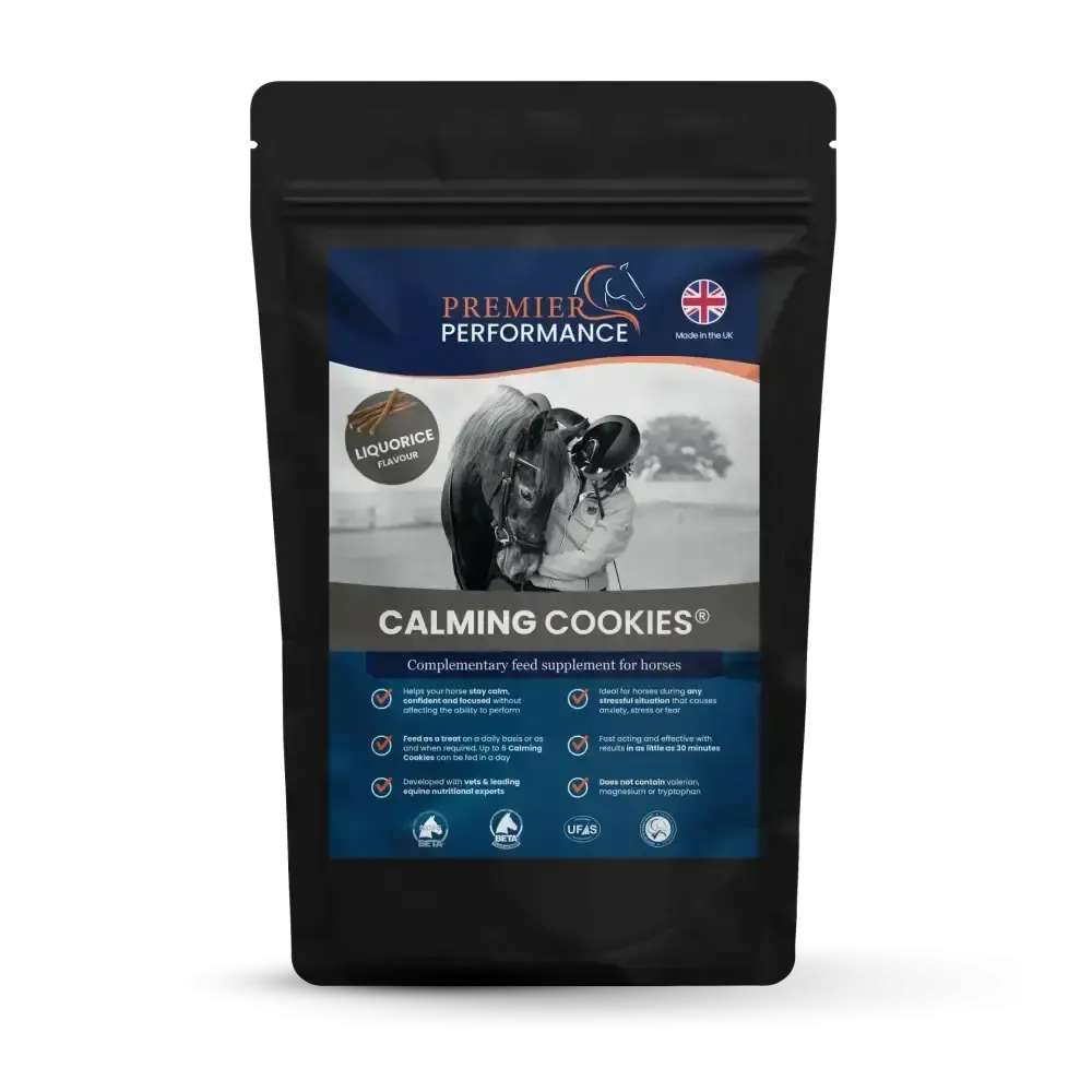 Premier Performance Calming Cookies Liquorice Liquorice 10 Cookies Calmers For Horses