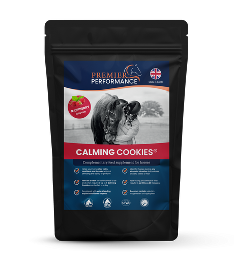 Premier Performance Calming Cookies Raspberry Raspberry 10 Cookies Calmers For Horses