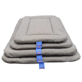 Premium Orkney Tweed Rectangular Pads By P&L Country Dog Beds Blue Medium Dog Beds