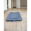 Premium Orkney Tweed Rectangular Pads By P&L Country Dog Beds Blue Medium Dog Beds