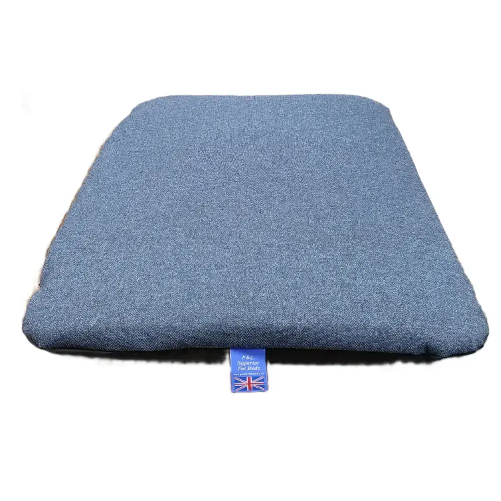Premium Orkney Tweed Removable Cover Duvet Gray Small Dog Beds