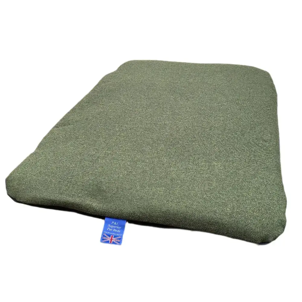 Premium Orkney Tweed Removable Cover Duvet Gray Small Dog Beds