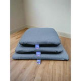 Premium Orkney Tweed Removable Cover Duvet Gray Small Dog Beds