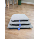 Premium Orkney Tweed Removable Cover Duvet Gray Small Dog Beds