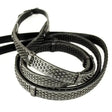 Pro Grip Eventer Reins Black With Stoppers Black 44 Reins