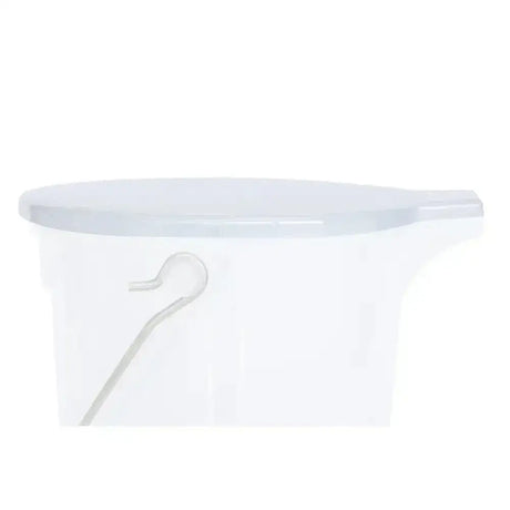 Clear plastic pro-measures lid with handle for 10l t pro-bucket perfect for 10lt bucket making tasks