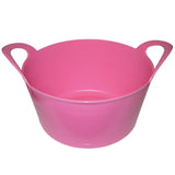 Prostable Flexi Feed Skip 12 Lt Pink Buckets & Bowls Barnstaple Equestrian Supplies