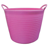 Prostable Flexi Feed Tub 40 Lt 40 LT Pink Buckets & Bowls