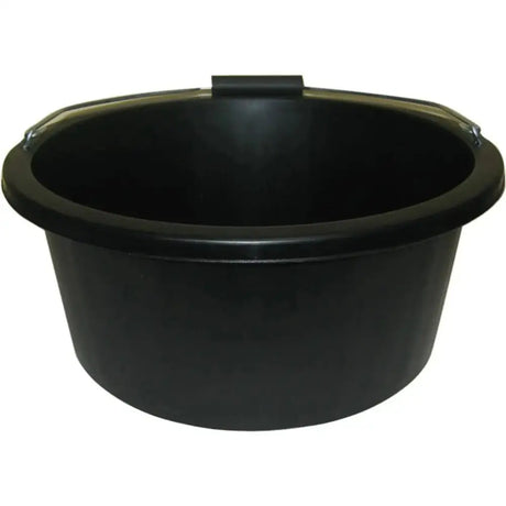 ProStable Shallow Bucket - 3 gallon Black Buckets & Bowls Barnstaple Equestrian Supplies