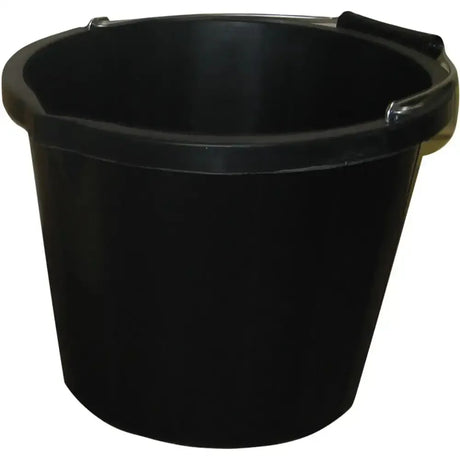 Prostable Water Bucket 3 Gallon Black Buckets & Bowls