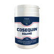 White cylindrical container of protexin cosequin equine powder 700g to maintain joint health in horses