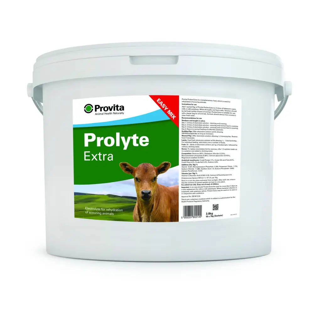 Provita Prolyte Extra 76 GM X 12 PACK Barnstaple Equestrian Supplies