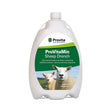White plastic bottle of provita provitamin sheep ultra-concentrated oral drench with green label for 100 adult ewes