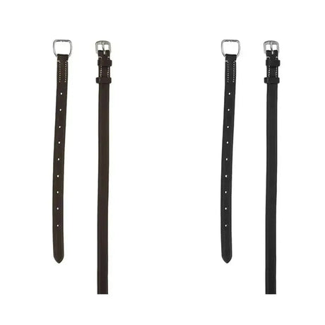 PS of Sweden Throatlatch With Light Stitches Brown Cob / 2 Bridle Accessories Barnstaple Equestrian Supplies