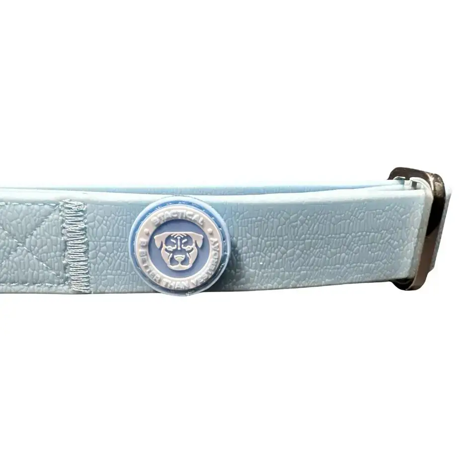 Puppy PVC BTactical™ Collar | Pastel Blue Xsmall Dog Collar
