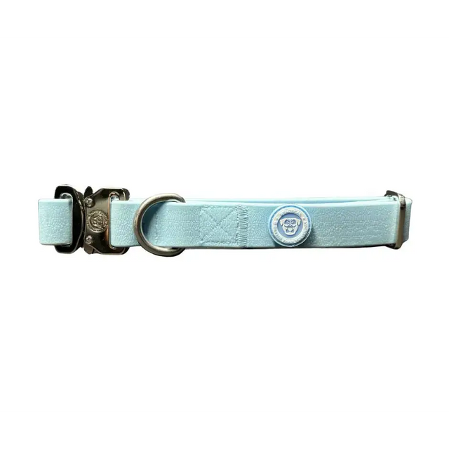 Puppy PVC BTactical™ Collar | Pastel Blue Xsmall Dog Collar