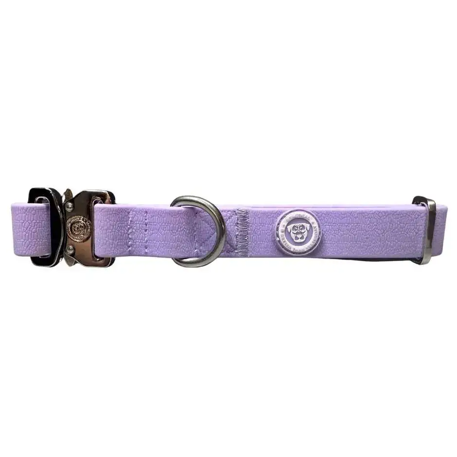Puppy PVC BTactical™ Collar | Pastel Purple Xsmall Dog Collar