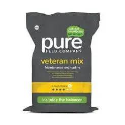 Pure Feed Company Pure Veteran Mix Pure Feed Company Horse Feeds Barnstaple Equestrian Supplies