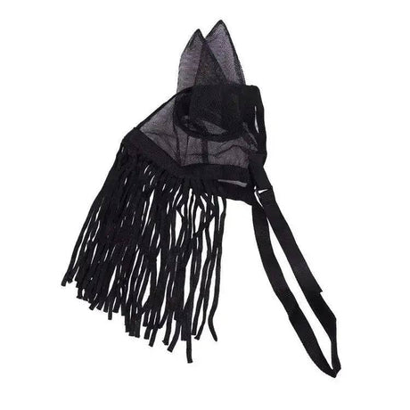 QHP Anti-fly Fringe With Ears Shetland QHP Insect Protection Barnstaple Equestrian Supplies
