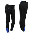 QHP Junior Black Breeches For Kids 98 Breeches