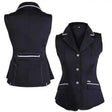 QHP Vest Coco Aduls Riding Dressage Waistcoat Estate Blue Ladies 10 (38) Gilets & Bodywarmers Barnstaple Equestrian Supplies