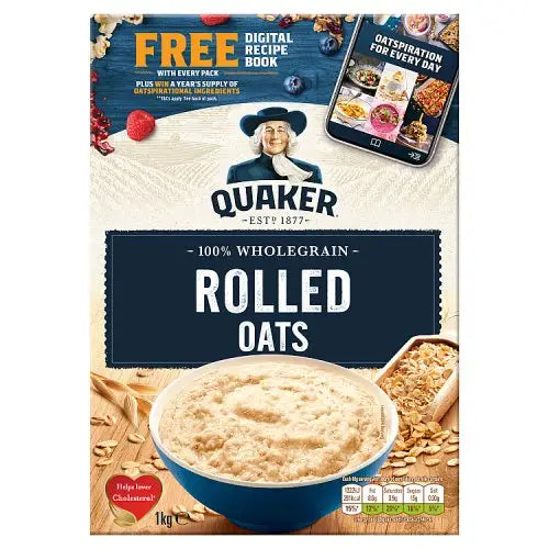 Quakers Oats 1kg Breakfast Cereals