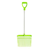 Red Gorilla Bedding Fork Short D-Handle Pistachio Forks