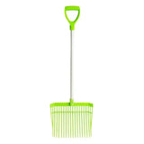 Red Gorilla Bedding Fork Short D-Handle Pistachio Forks