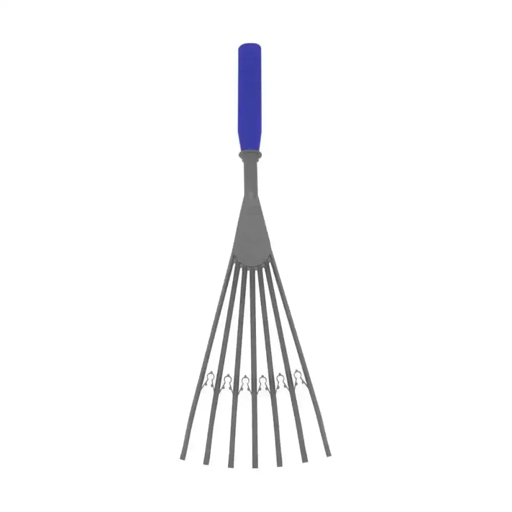 Red Gorilla Big Tidee Plastic Rake Blue Mucking Out