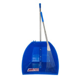 Red Gorilla Big Tidee With Long Metal Rake Blue Tools & Brushes