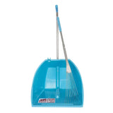 Red Gorilla Big Tidee With Long Metal Rake Sky Blue Tools & Brushes