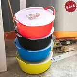 Red Gorilla Feed Bucket Lids Small Buckets & Bowls