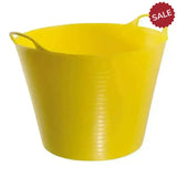 Red Gorilla Flexible Bucket 26L Medium Yellow Buckets & Bowls