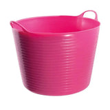 Red Gorilla Flexible Bucket 38L Large Pink Buckets & Bowls