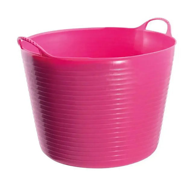 Red Gorilla Flexible Bucket 38L Large Pink Buckets & Bowls