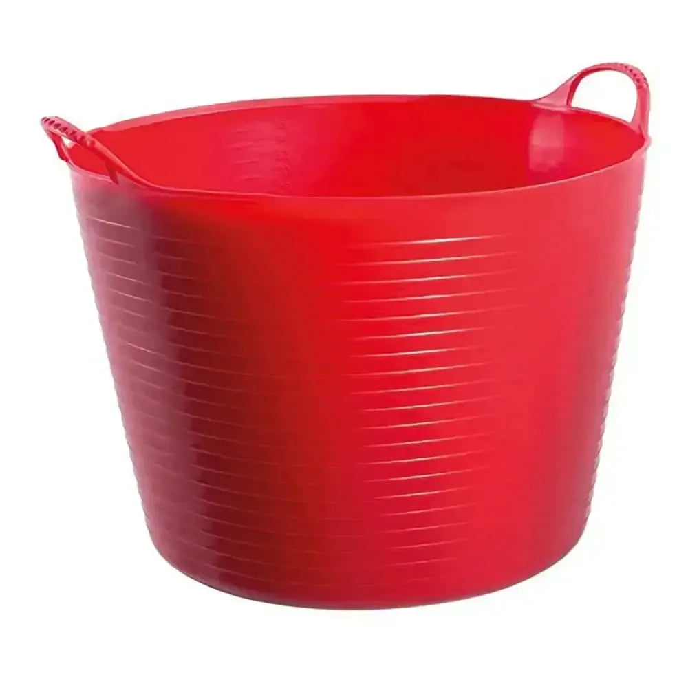 Red Gorilla Flexible Bucket 38L Large Red Buckets & Bowls