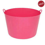 Red Gorilla Flexible Bucket 75L Extra Large PInk Buckets & Bowls