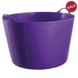 Red Gorilla Flexible Bucket 75L Extra Large Purple Buckets & Bowls