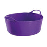 Red Gorilla Flexible Shallow Bucket 15L Small Buckets & Bowls Purple Barnstaple Equestrian Supplies