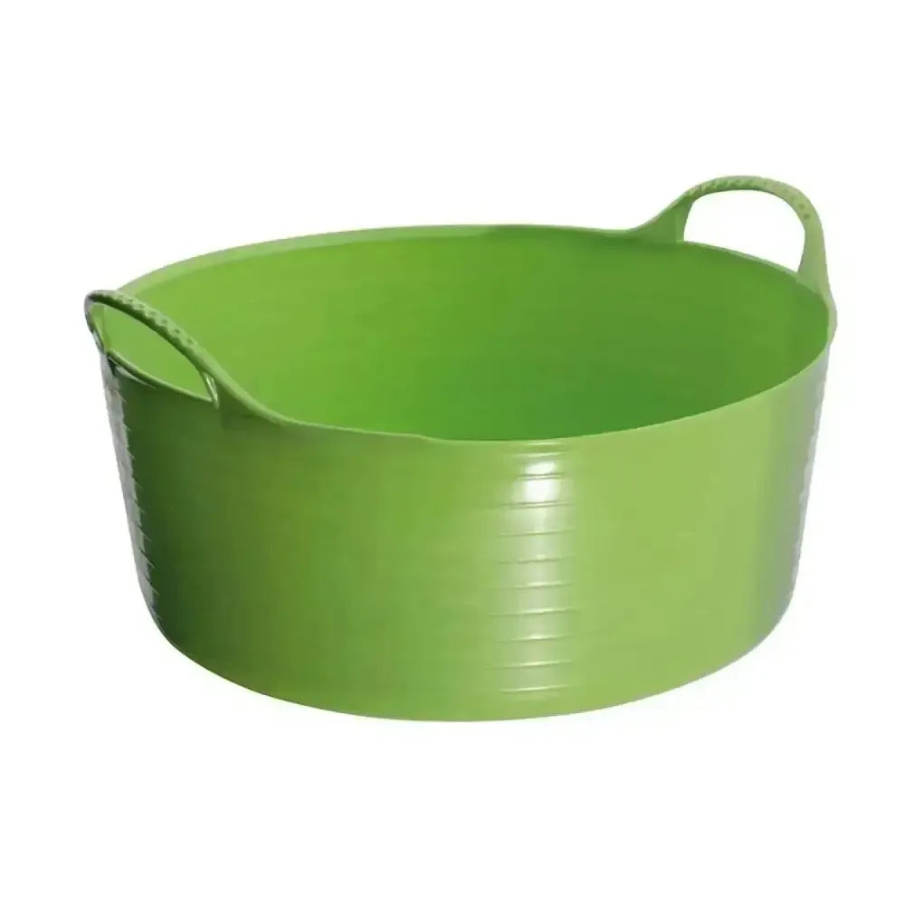 Red Gorilla Flexible Shallow Bucket 15L Small Pistachio Buckets & Bowls