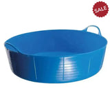 Red Gorilla Flexible Shallow Buckets 35L Large Red Buckets & Bowls