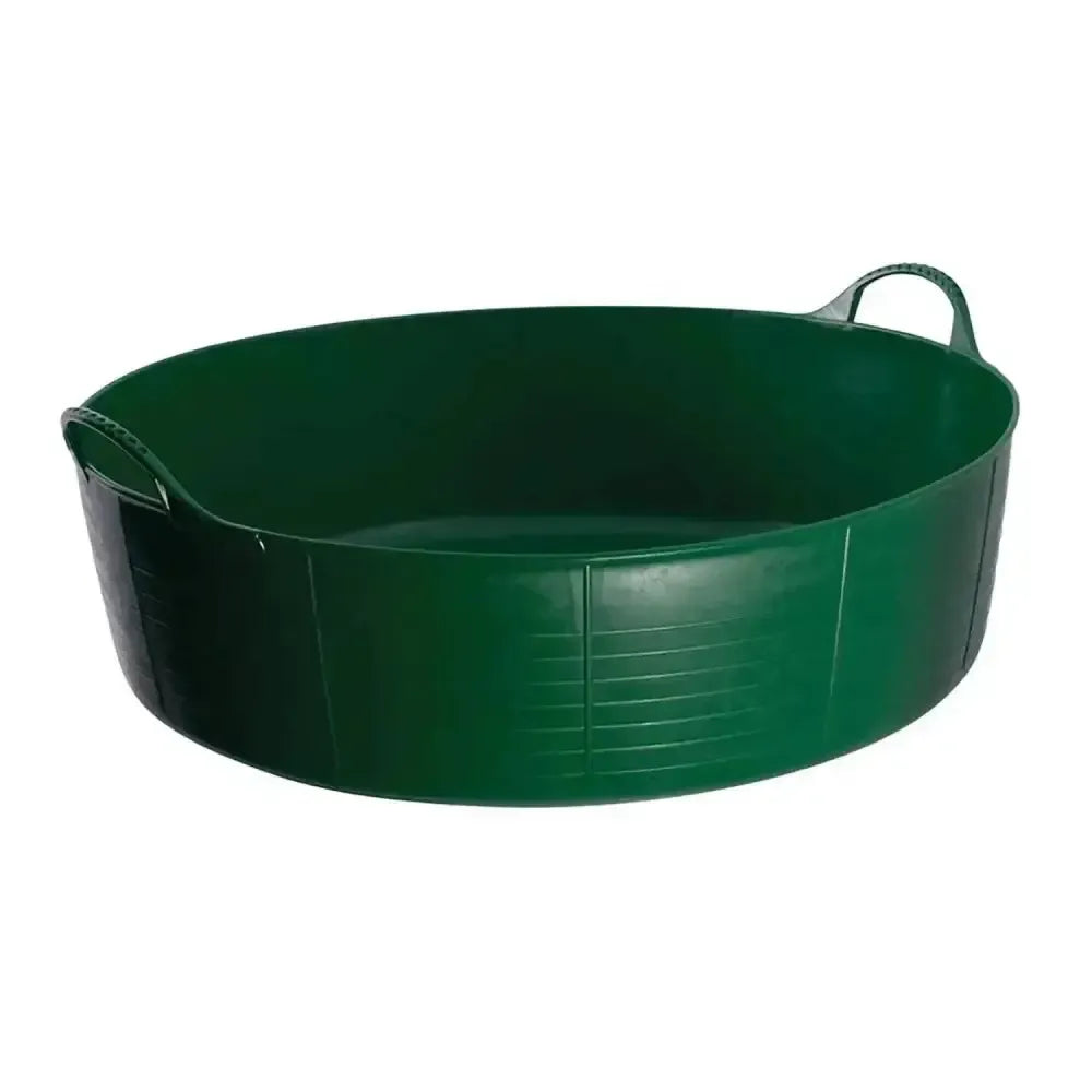Red Gorilla Flexible Shallow Buckets 35L Large Green Buckets & Bowls