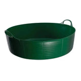 Red Gorilla Flexible Shallow Buckets 35L Large Green Buckets & Bowls