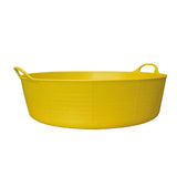 Red Gorilla Flexible Shallow Feed Bowls 35L Large Buckets & Bowls Red Barnstaple Equestrian Supplies