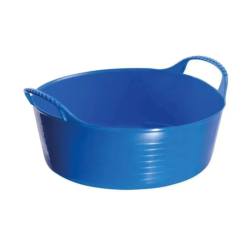 Red Gorilla Flexible Shallow Feed Bowls 5L Mini (Tubtrugs) Blue Buckets & Bowls Barnstaple Equestrian Supplies