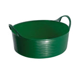 Red Gorilla Flexible Shallow Feed Bowls 5L Mini (Tubtrugs) Buckets & Bowls Green Barnstaple Equestrian Supplies