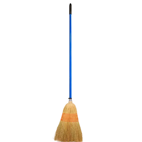 Red Gorilla Mega Corn Broom Blue Yard Brooms