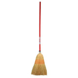 Red Gorilla Natural Corn Broom Large Red Yard Brooms