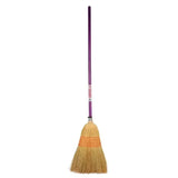 Red Gorilla Natural Corn Broom Large Purple Brooms