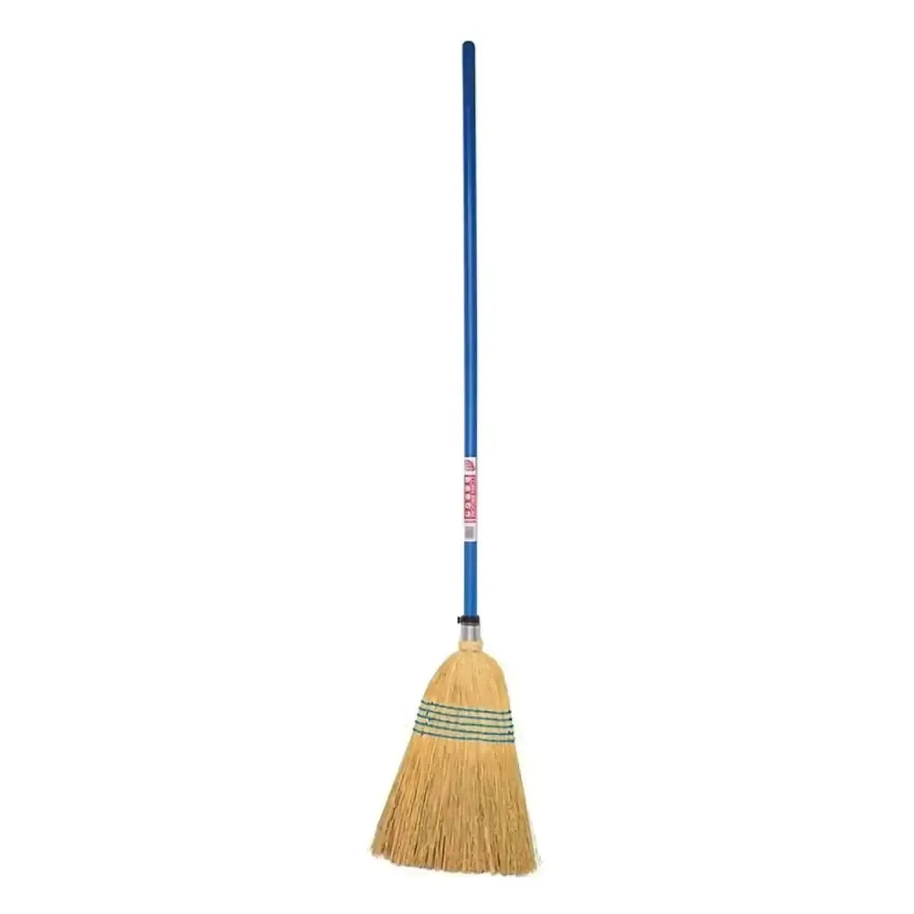 Red Gorilla Natural Corn Broom Standard Blue Brooms